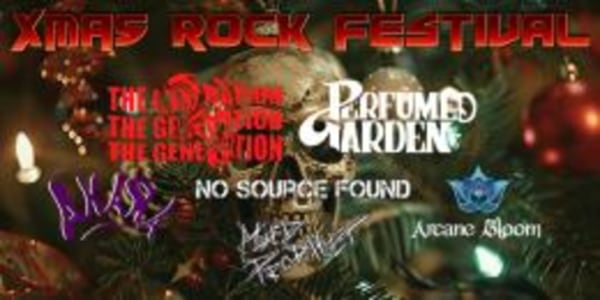 xmas rock festival #1 - 19.12.2025 19:00 at Szene Wien, Hauffgasse 26, 1010 Wien, Österreich