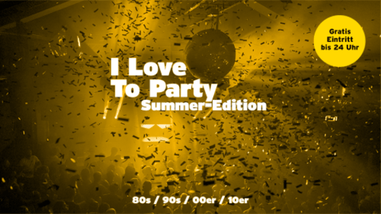 I Love To Party! Summer-Edition (Gratiseintritt bis Mitternacht) - 09.08.2026 23:00 at ppc, Neubaugasse 6, 8020 Graz, Österreich