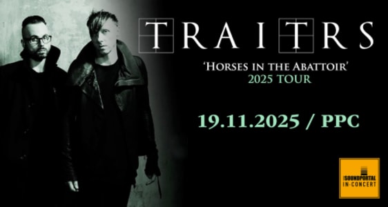 TRAITRS (CAN) – Autumn Tour 2025 - 19.11.2025 19:00 at ppc, Neubaugasse 6, 8020 Graz, Österreich