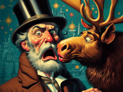 ICH GLAUB, MICH SCROOGED EIN ELCH! - 18.12.2025 19:30 at Theater in der Innenstadt, Museumstraße 7a, 4020 Linz, Österreich