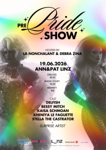 Pre Pride Show - Fr., 19.06.2026, 19:30 at Ann and Pat, Lederergasse 7, 4020 Linz, Österreich
