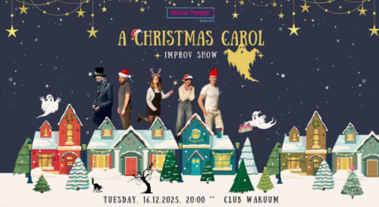 Show Peeps – German Show - 16.12.2025 19:00 at Club Wakuum, Griesgasse 25, 8020 Graz, Österreich