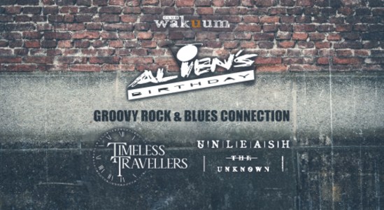 Aliens Birthday, Unleash The Unknown u. Timeless Travellers - 19.12.2025 19:00 at Club Wakuum, Griesgasse 25, 8020 Graz, Österreich