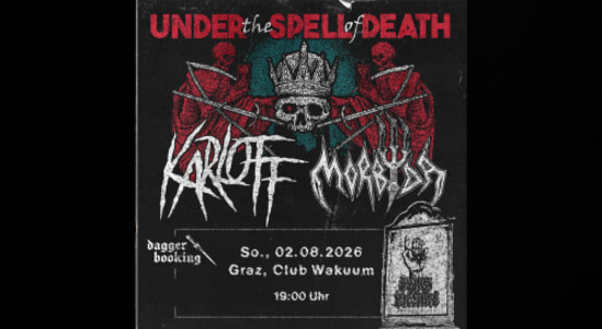 Coup de Grace Vol. V mit Karloff und Morbyda - So., 02.08.2026, 16:00 at Club Wakuum, Griesgasse 25, 8020 Graz, Österreich