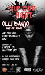 HipHop Heat 2026 - 24.04.2026 20:00 at Stadtwerkstatt, Kirchengasse 4, 4020 Linz, Österreich