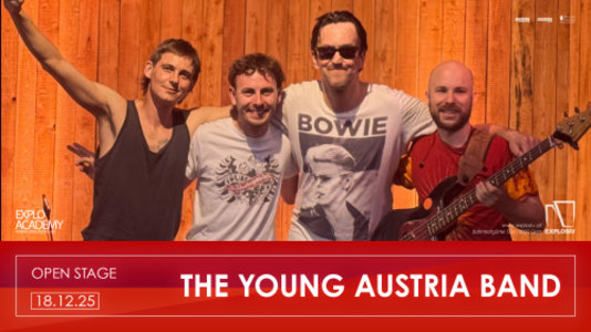 THE YOUNG AUSTRIA BAND (A) - 18.12.2025 19:30 at Jugend- und Kulturzentrum Explosiv, Bahnhofgürtel 55a, 8020 Graz, Österreich
