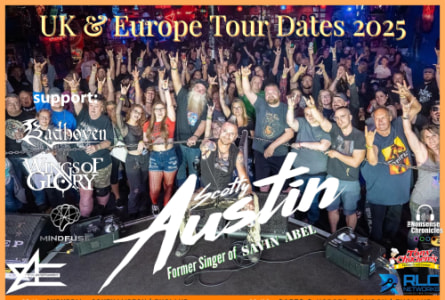 SCOTTY AUSTIAN (USA); WINGS OF GLORY (A); MINDFUSE (A) - 19.12.2025 18:30 at Jugend- und Kulturzentrum Explosiv, Bahnhofgürtel 55a, 8020 Graz, Österreich