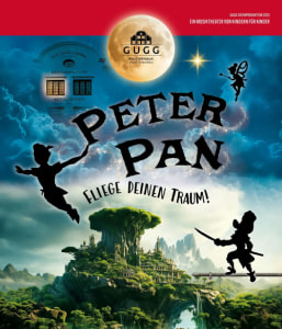 Peter Pan - Fliege deinen Traum! - 10.01.2026 15:00 at Kultur im Gugg, Palmstraße 4, 5280 Braunau am Inn, Österreich