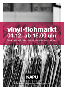 KAPU Vinyl-Flohmarkt - 04.12.2025 18:00 at KAPU, Kapuzinerstraße 36, 4021 Linz, Österreich