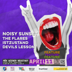 Plug in Baby x Backstage Café - Sat, Apr 11, 2026, 18:30 at MÄX, Singergasse 6-8, 2700 Wiener Neustadt, Österreich