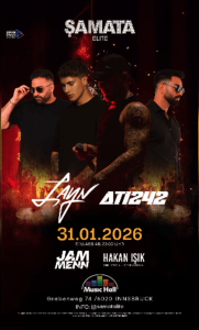 Layn ＆ ATI242 - 31.01.2026 20:00 at Music Hall, Grabenweg 74, 6020 Innsbruck, Österreich
