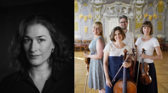 Atalante Quartett ＆ Erica Eloff - 15.07.2026 19:00 at Atrium, Promenade 2, 4701 Bad Schallerbach, Österreich