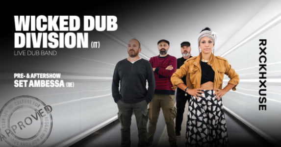 WICKED DUB DIVISION ＆ MICHAELA GRENA (IT) - Thu, May 21, 2026, 20:00 at Rockhouse Salzburg, Schallmooser Hauptstraße 46, 5020 Salzburg, Österreich