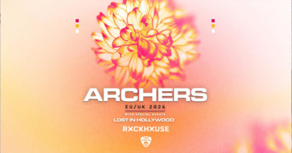 ARCHERS (US) - Sat, Apr 25, 2026, 20:00 at Rockhouse Salzburg, Schallmooser Hauptstraße 46, 5020 Salzburg, Österreich