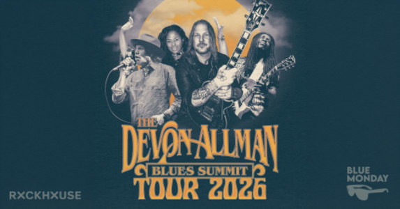 DEVON ALLMAN‘S BLUES SUMMIT (US) - Mo., 06.07.2026, 20:00 at Rockhouse Salzburg, Schallmooser Hauptstraße 46, 5020 Salzburg, Österreich