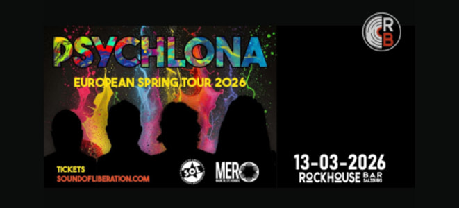 PSYCHLONA (GBR) - 13.03.2026 19:00 at Rockhouse Salzburg, Schallmooser Hauptstraße 46, 5020 Salzburg, Österreich