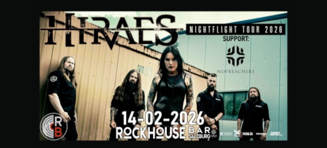 HIRAES (GER) - 14.02.2026 19:00 at Rockhouse Salzburg, Schallmooser Hauptstraße 46, 5020 Salzburg, Österreich