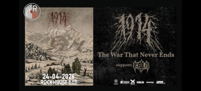 1914 (UKR) - 24.04.2026 19:00 at Rockhouse Salzburg, Schallmooser Hauptstraße 46, 5020 Salzburg, Österreich