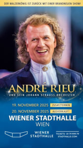 ANDRÉ RIEU - 19.11.2025 19:30 at Wiener Stadthalle, Roland-Rainer-Platz 1, 1150 Wien, Österreich