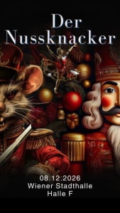 DER NUSSKNACKER - Tue, Dec 08, 2026, 20:00 at Wiener Stadthalle, Roland-Rainer-Platz 1, 1150 Wien, Österreich