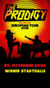 THE PRODIGY - Tue, Nov 24, 2026, 19:30 at Wiener Stadthalle, Roland-Rainer-Platz 1, 1150 Wien, Österreich