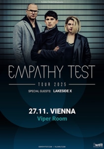Live: EMPATHY TEST, LAKESIDE X - 27.11.2025 22:00 at Viper Room Vienna, Landstrasser Hauptstr. 38, 1030 Wien, Österreich