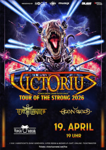 Live: VICTORIUS, AEON GODS, TERRA ATLANTICA - 19.04.2026 22:00 at Viper Room Vienna, Landstrasser Hauptstr. 38, 1030 Wien, Österreich