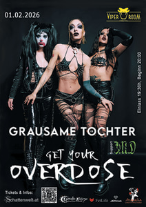 Live: GRAUSAME TÖCHTER, Ǝ.N.D - 01.02.2026 22:00 at Viper Room Vienna, Landstrasser Hauptstr. 38, 1030 Wien, Österreich