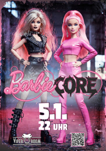 BARBIECORE - 05.01.2026 22:00 at Viper Room Vienna, Landstrasser Hauptstr. 38, 1030 Wien, Österreich