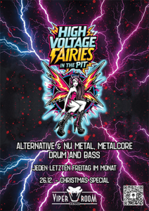 HIGH VOLTAGE FAIRIES IN THE PIT - 26.12.2025 22:00 at Viper Room Vienna, Landstrasser Hauptstr. 38, 1030 Wien, Österreich