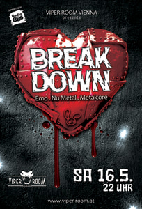 BREAKDOWN - Sa., 16.05.2026, 22:00 at Viper Room Vienna, Landstrasser Hauptstr. 38, 1030 Wien, Österreich