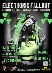ELECTRONIC FALLOUT - Fr., 19.06.2026, 22:00 at Viper Room Vienna, Landstrasser Hauptstr. 38, 1030 Wien, Österreich