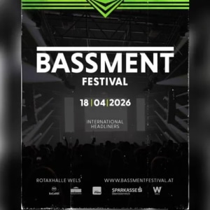 BASSMENT Festival 2026 - Sa., 18.04.2026, 16:00 at Rotax Halle Messeplatz 1, 9020 KLAGENFURT, Österreich