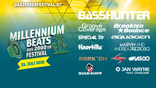 Yoga Junkies Festival 2026 Millenium Beats 2026 - 25.07.2026 12:00 at Schloss Hetzendorf
Hetzendorfer Straße 79, 1120 Wien Donauinsel
Donauinsel 1, 1220 Wien, Österreich