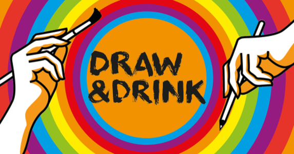 draw & drink - pride special - Do., 02.07.2026, 19:00 at Kulturhaus röda, Gaswerkgasse 2, 4400 Steyr, Österreich