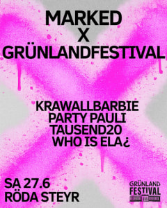 grünland aftershowparty - Sa., 27.06.2026, 22:00 at Kulturhaus röda, Gaswerkgasse 2, 4400 Steyr, Österreich