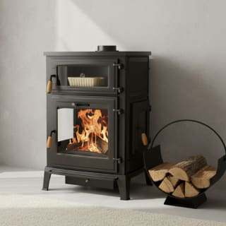 Poêle à bois avec four Pyrite · 13 Kw