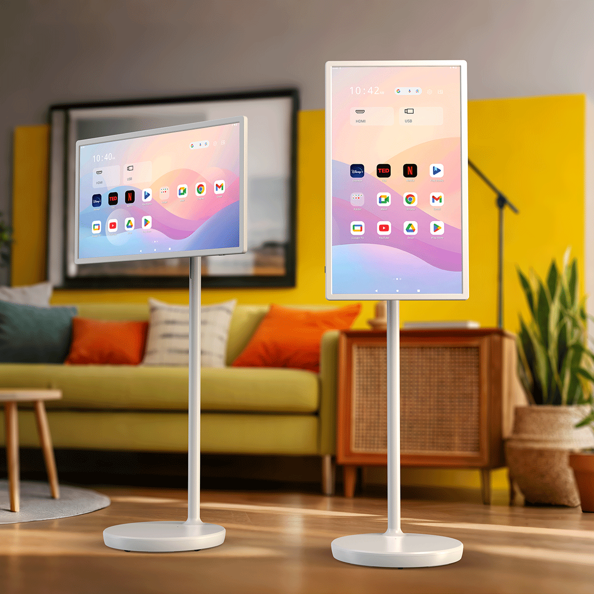 TV Tablette Tactile Portable KEFEYA 32" sur Roulettes