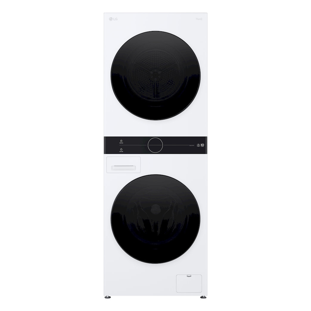 LG WashTower | Lave-linge 12kg | Sèche-linge 10kg F214WT8WH