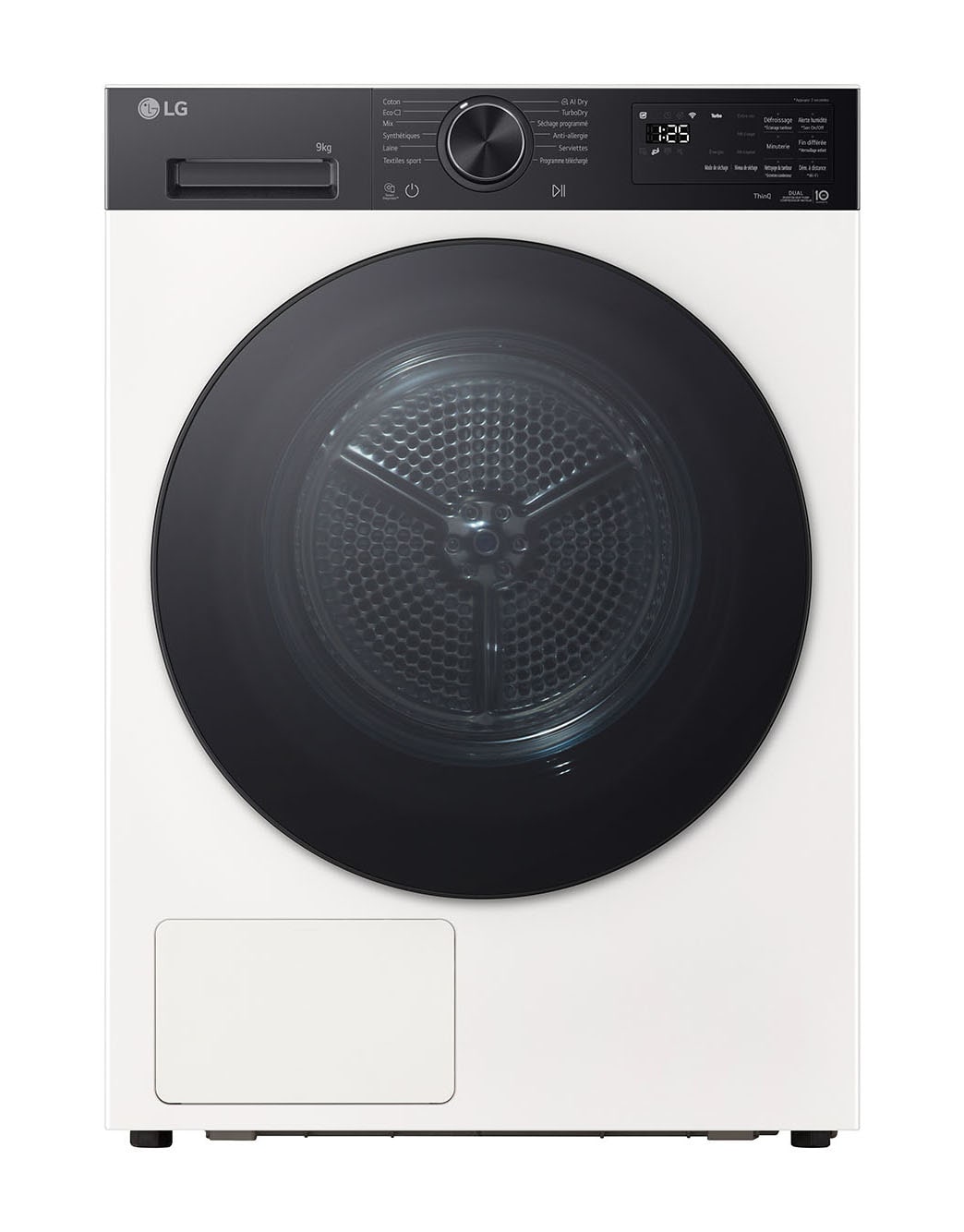 LG Sèche linge 9 kg | Pompe à chaleur DUAL Inverter™ RH9X58WH