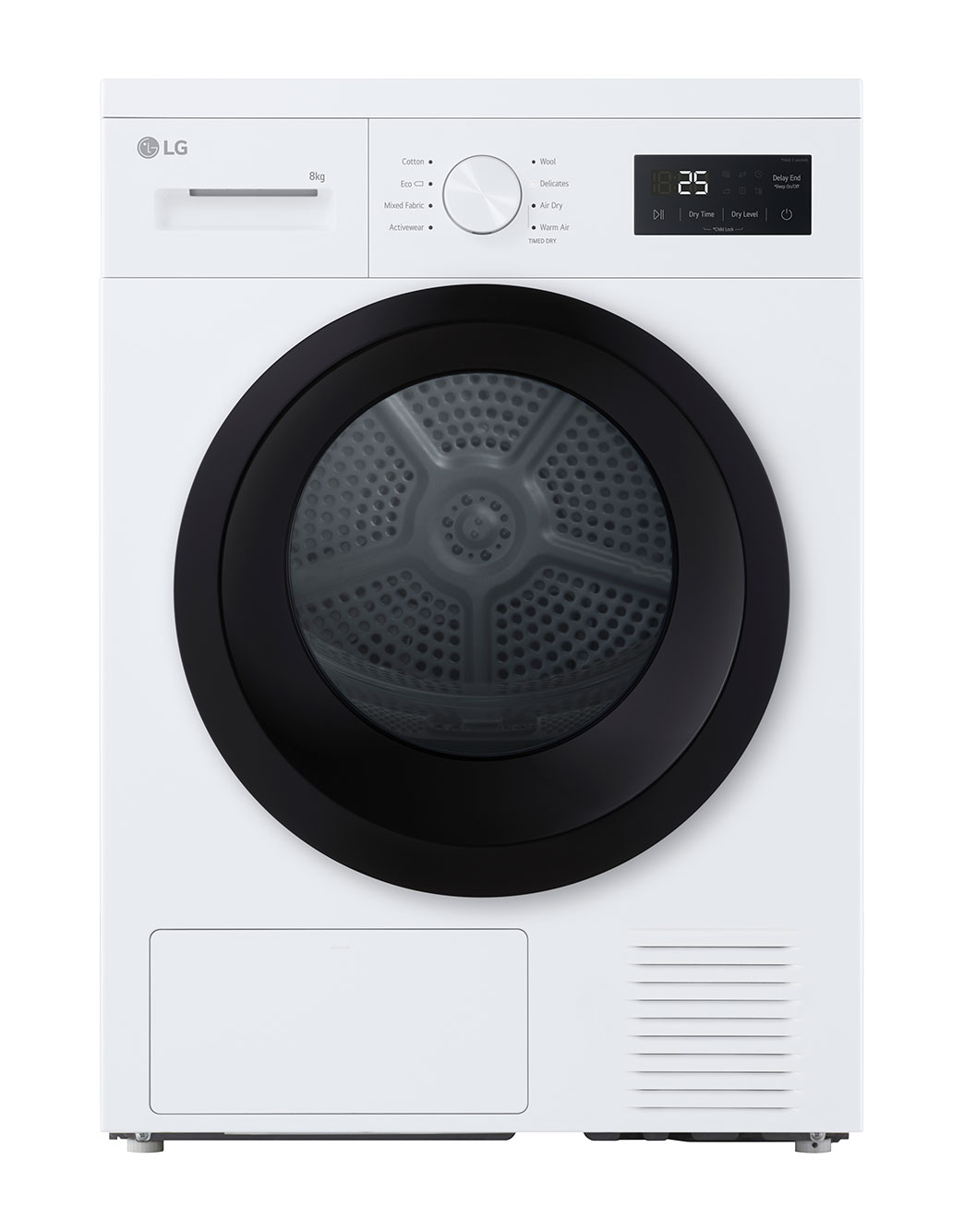 LG Sèche linge | 8 kg | Pompe à chaleur RH8N15WHB