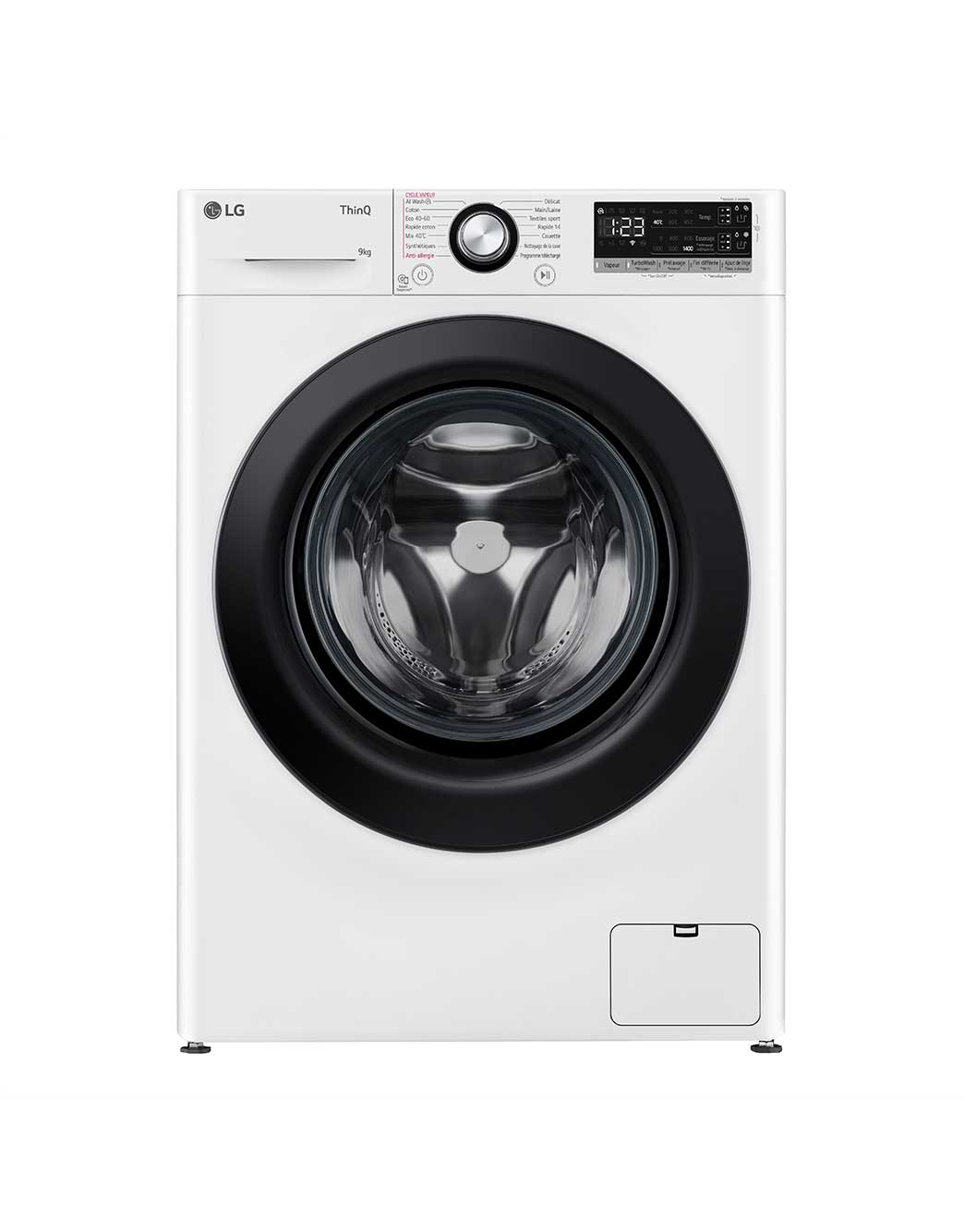 LG Lave-linge 9kg énergie A-10% | Moteur intelligent AI Direct Drive™ | ThinQ F94R35WHS