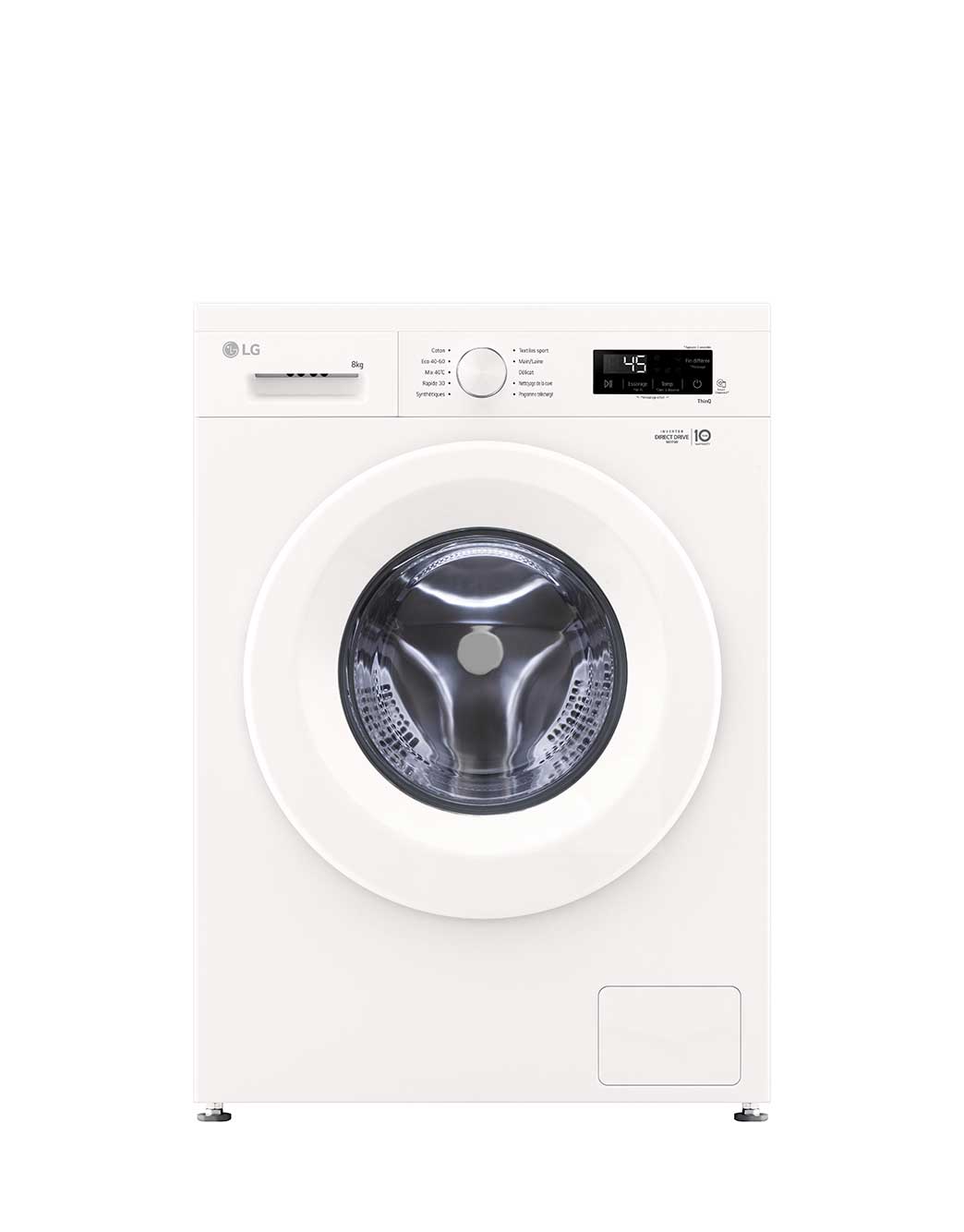 LG Lave-linge | 8 kg | Top amovible | 6 Motion™ | Steam™ F84B13WHS