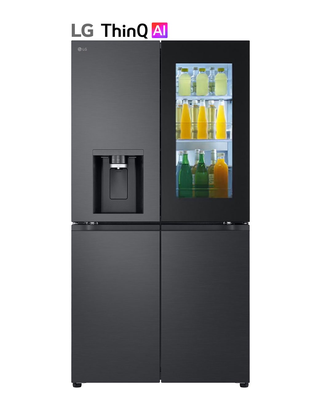 LG Réfrigérateurs Multi-portes | 646 L | Linear Cooling™ I Instaview™ GMK960EV2E