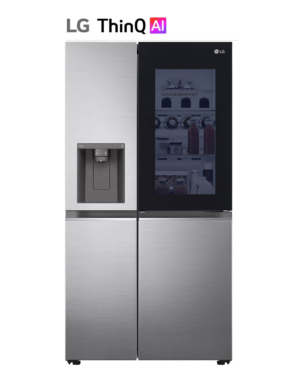 LG Réfrigérateur Américain | 635L | Instaview GSXV80PZLE