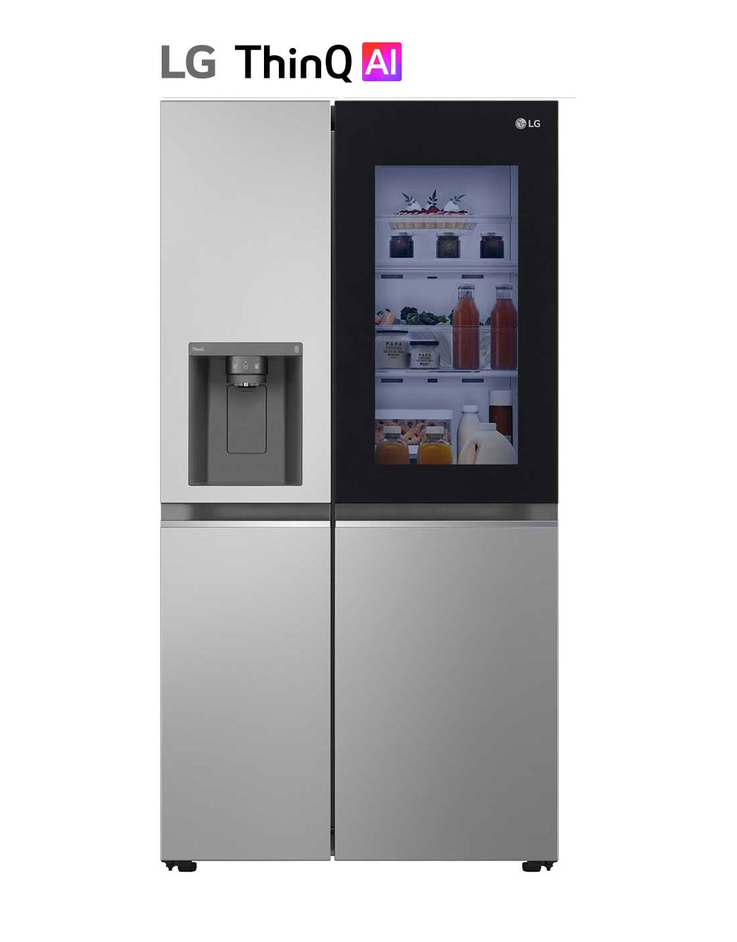 LG Réfrigérateur Américain | 635L | InstaView ™ GSGV80PYLD