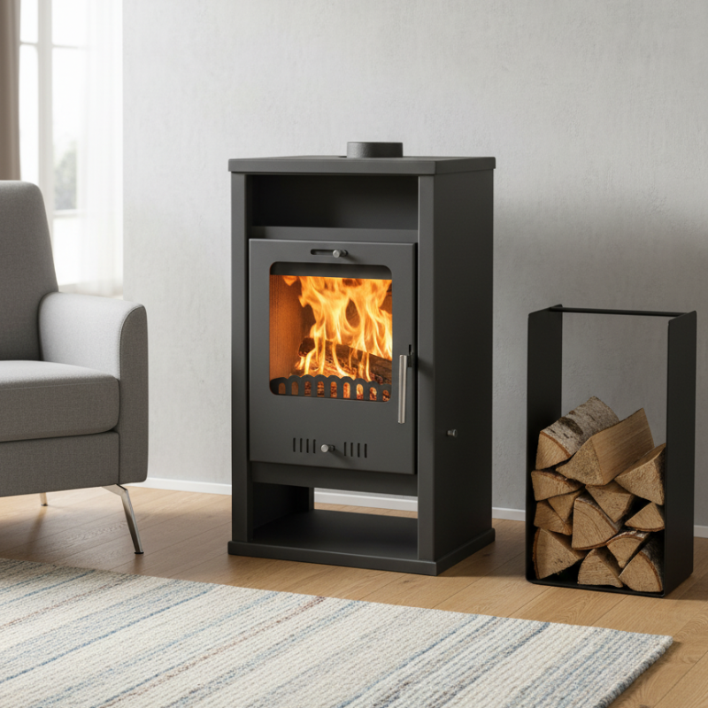Poêle à bois Monolithe · 7,92 Kw