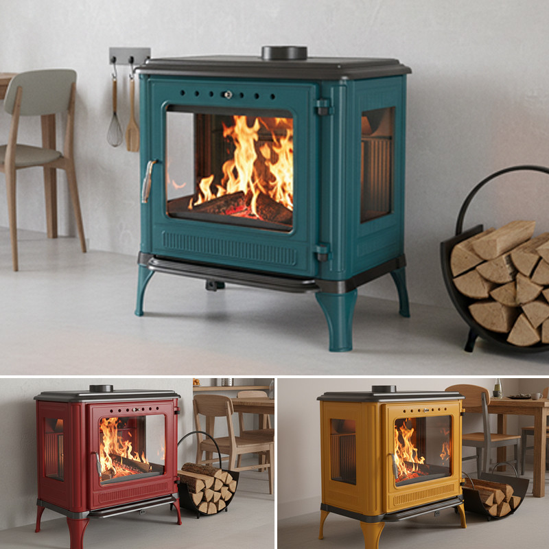 Poêle à bois Onyx Pop · 10 Kw
