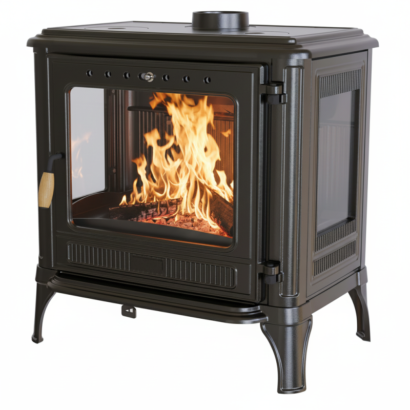 Poêle à bois Onyx · 10 Kw