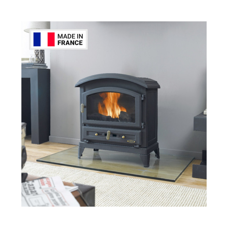 Pack poêle à bois Canadien Godin Sortie dessus · 10 Kw